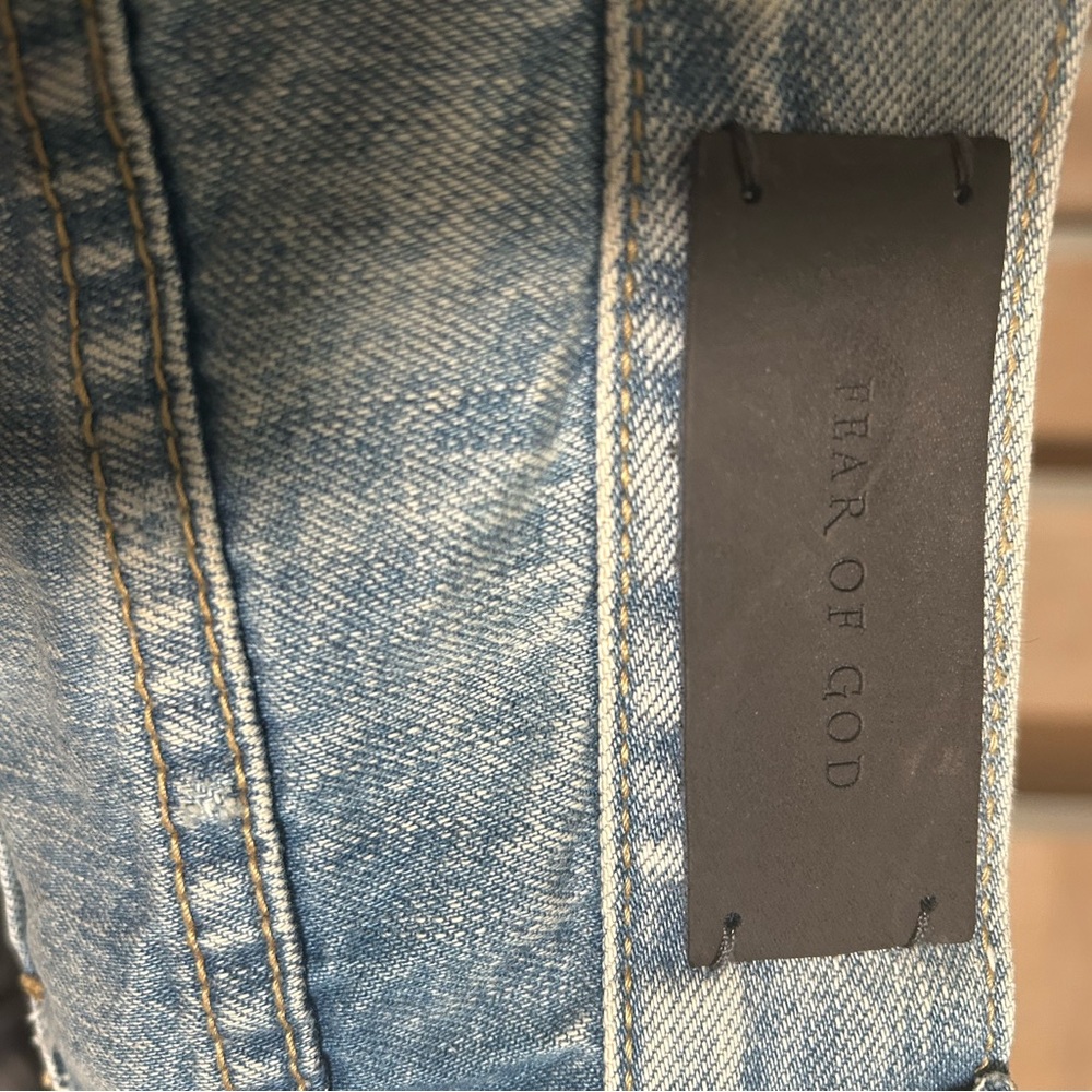 Fear of God Men's Blue Jeans